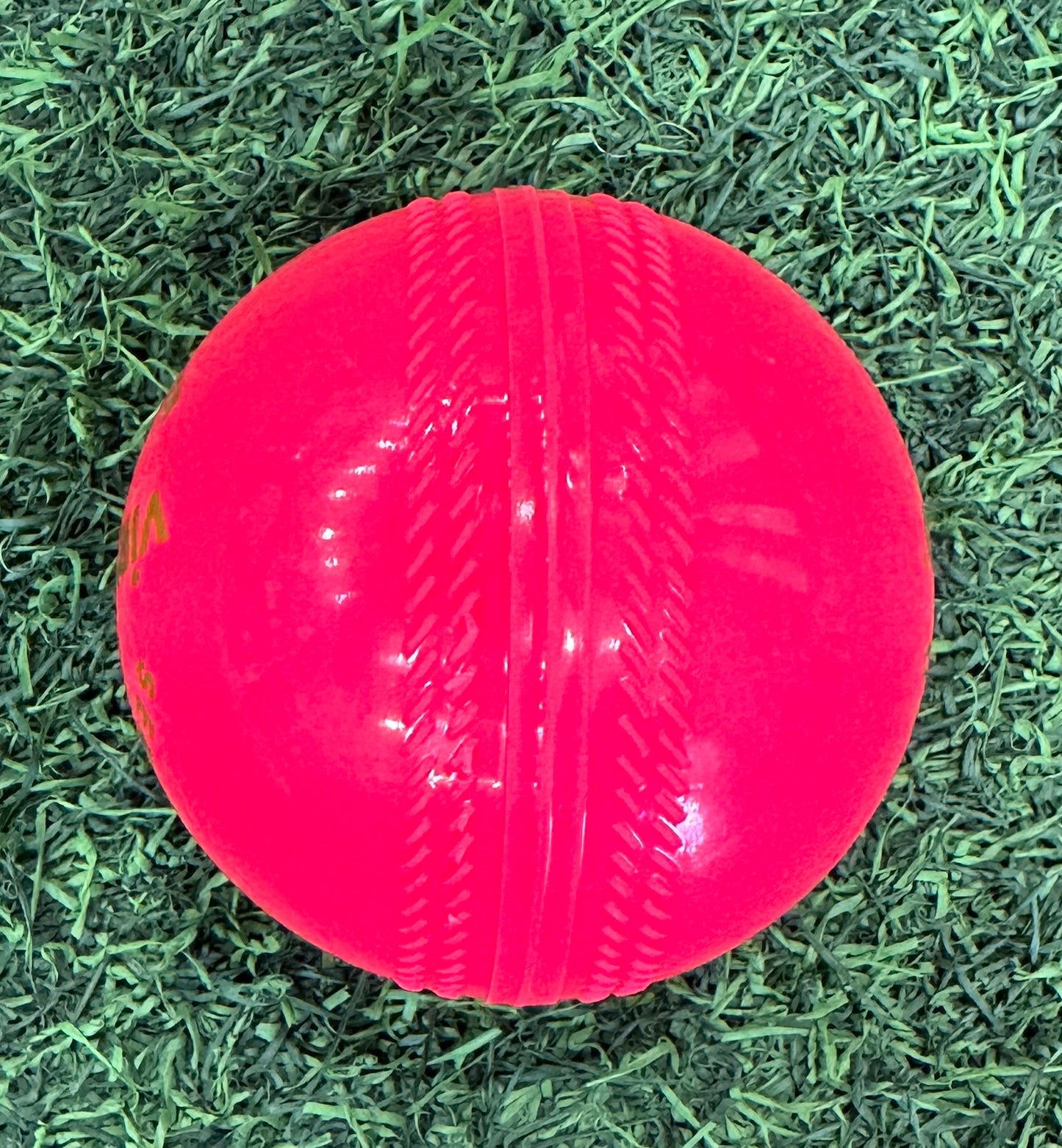 Pink Synthetic Cricket Ball