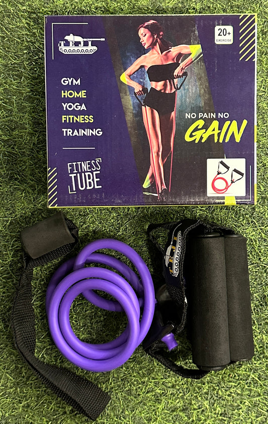 Fitness Tube with Handle & Door Attachment